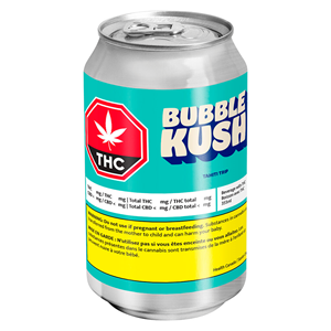 Bubble Kush - Tahiti Trip 355ml Soda - Hybrid