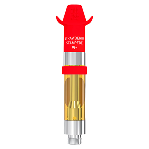 Wild West Strawberry Stampede Liquid Diamonds 0.95g Prefilled Vape Cartridge - Sativa